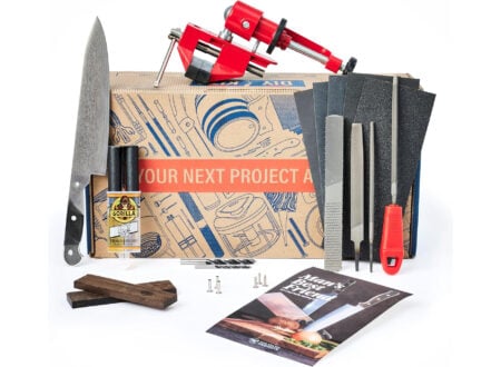 Man Crates Chef Knife Making Kit