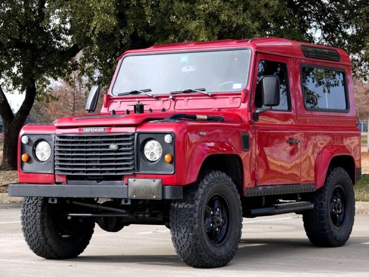 Mercedes Diesel-Swapped Land Rover Defender 90 11