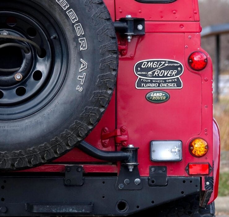 Mercedes Diesel-Swapped Land Rover Defender 90 13