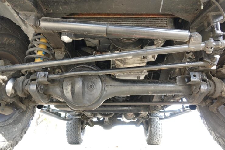 Mercedes Diesel-Swapped Land Rover Defender 90 14