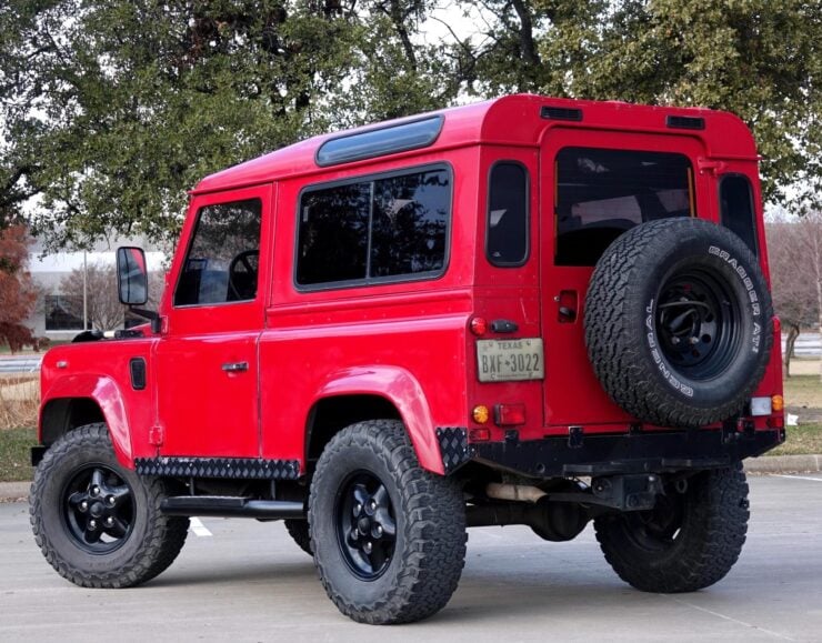Mercedes Diesel-Swapped Land Rover Defender 90 8
