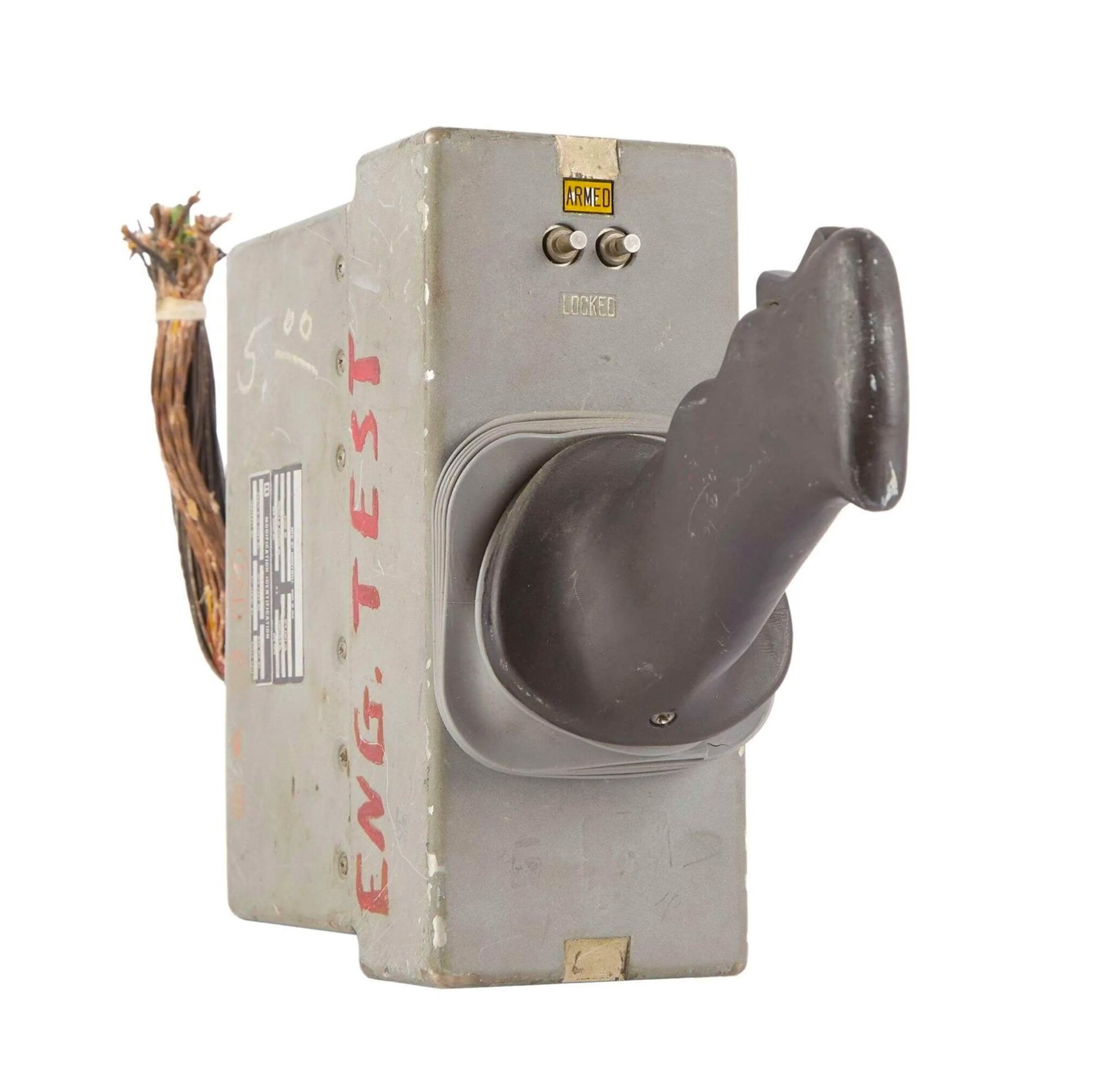 Nasa Apollo Program Hardware For Sale: An Original 1966 NASA Apollo Program Command Module Control Stick