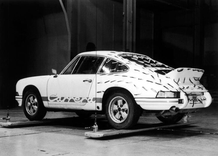 Porsche 911 Carrera RS Wind Tunnel Testing