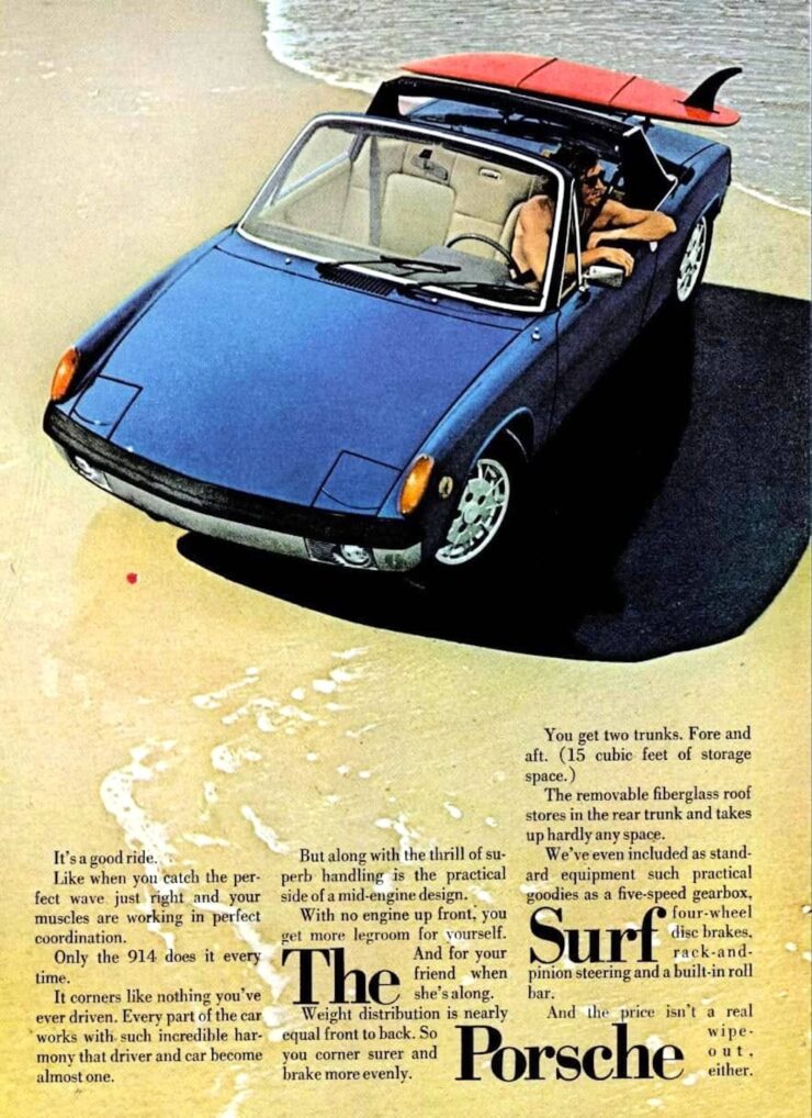 Porsche 914 Vintage Ad 1