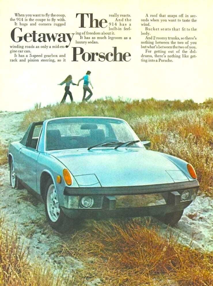 Porsche 914 Vintage Ad 2