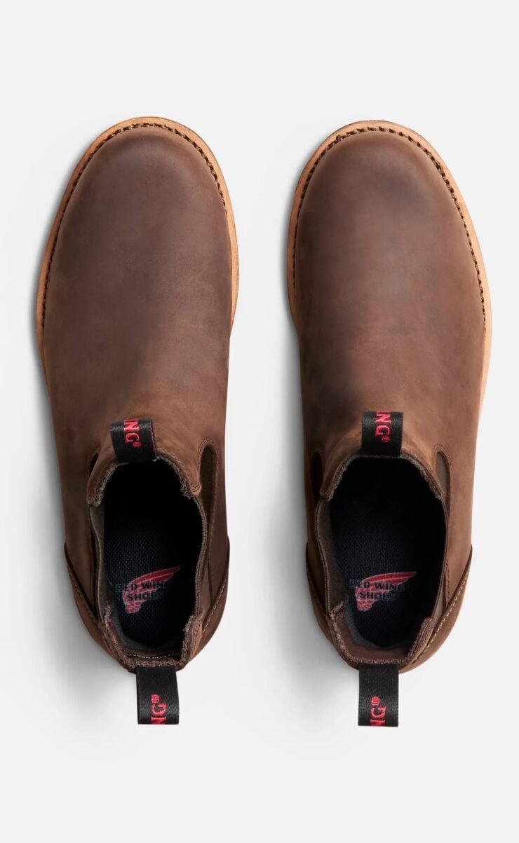 Red Wing Traction Tred Safety Toe Chelsea Boot 3