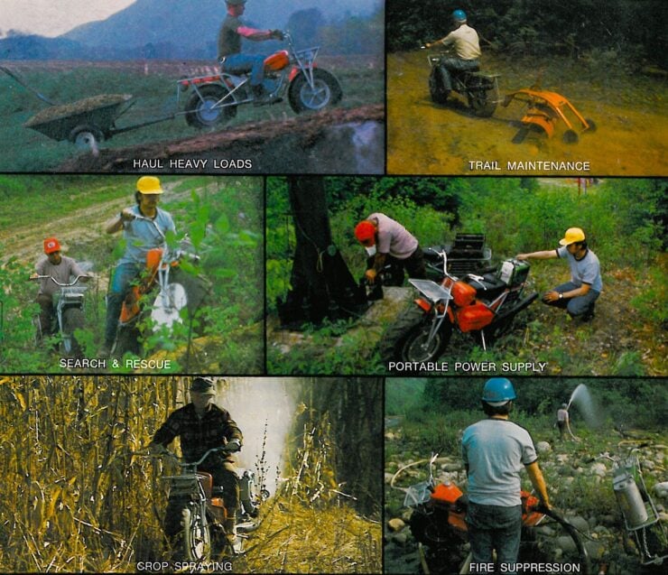 Rokon Trail-Breaker On Farm