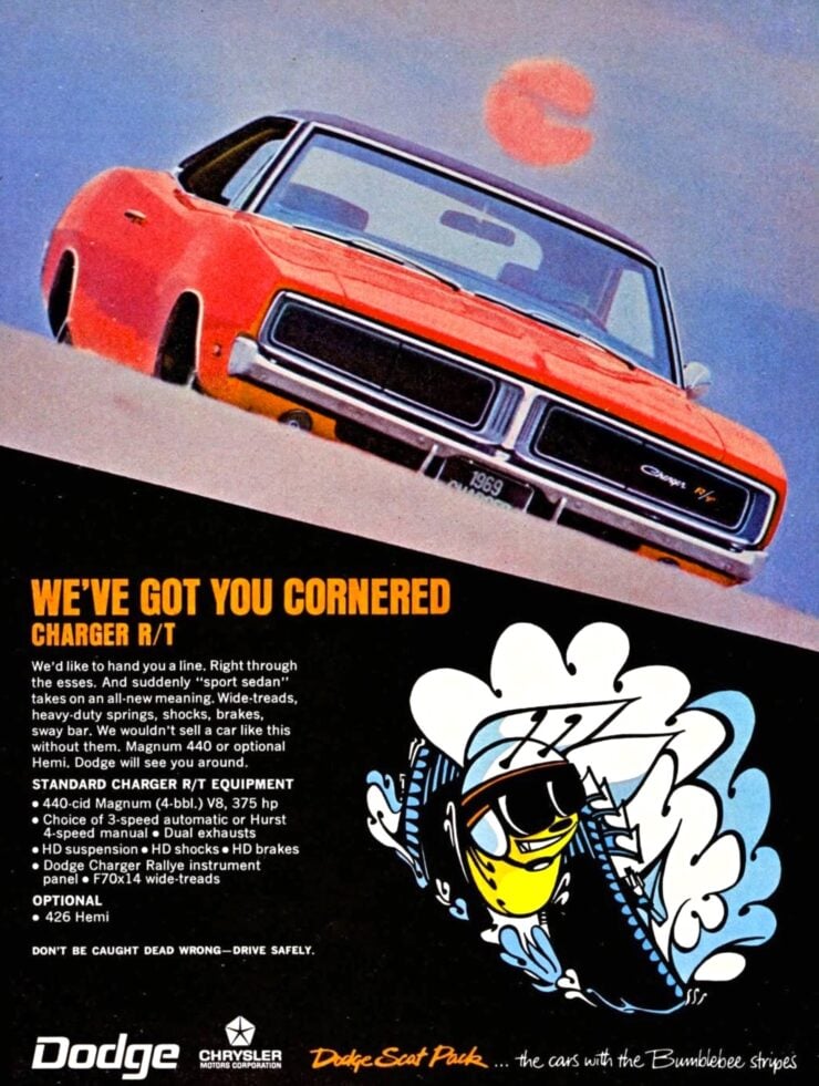 1969 Dodge Charger R:T Vintage Ad