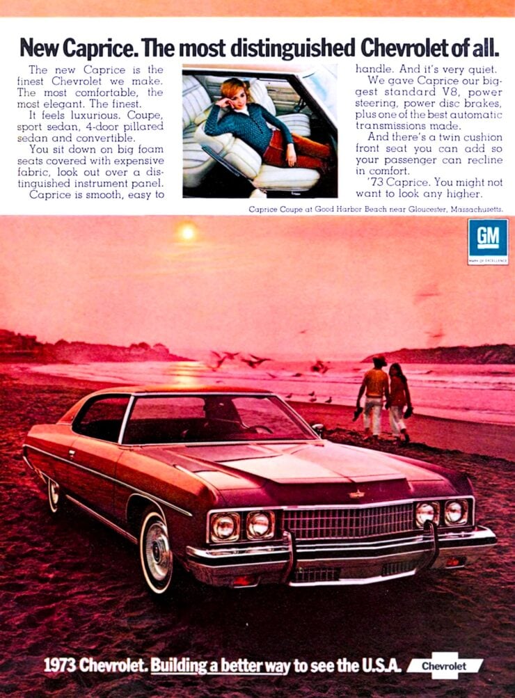 1973 Chevrolet Caprice Vintage Ad