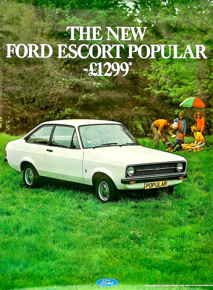 Ford Escort Mk2 Vintage Ad