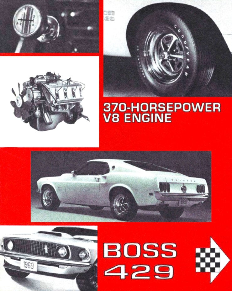 Ford Mustang Boss 429 Vintage Ad Main
