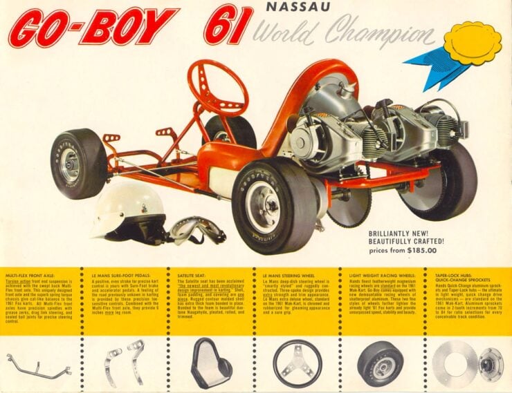 Fox Go-Boy Go Kart Vintage Ad