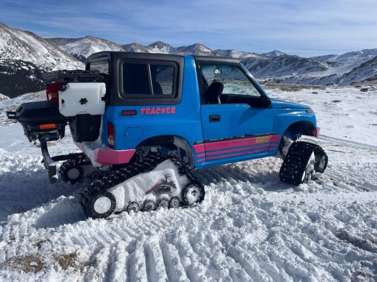 Geo Tracker With Camso Track System 1