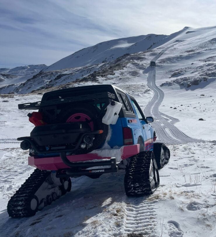 Geo Tracker With Camso Track System 4