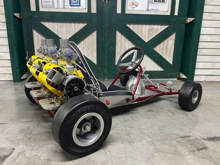 Go-Kart 800 With Three McCulloch MC-10 Motors 2