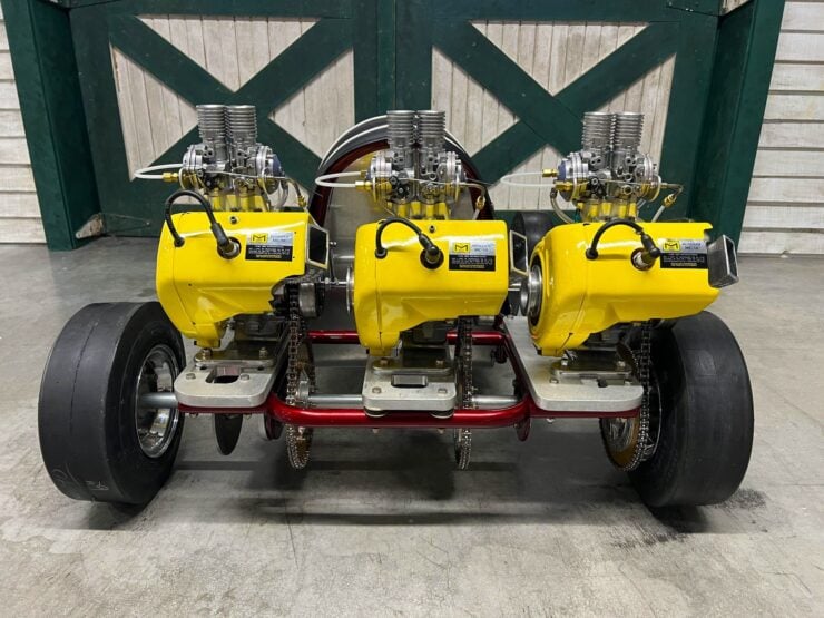 Go-Kart 800 With Three McCulloch MC-10 Motors 4