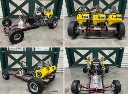 Go-Kart 800 With Three McCulloch MC-10 Motors