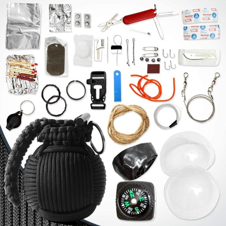 Holtzman’s Survival Kit Paracord Grenade 3