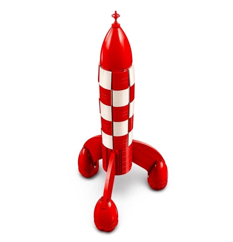Lego Tintin Moon Rocket 1