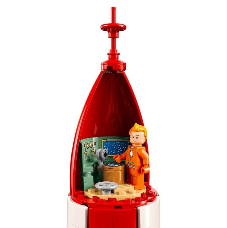 Lego Tintin Moon Rocket 2