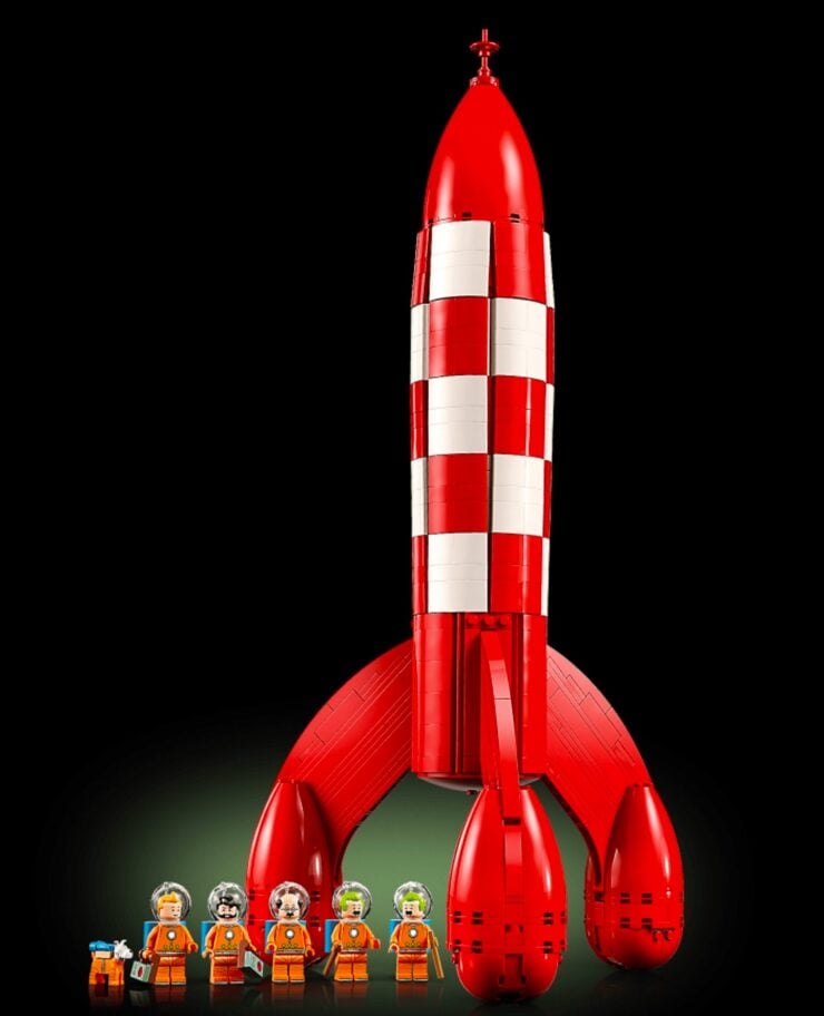 Lego Tintin Moon Rocket 4