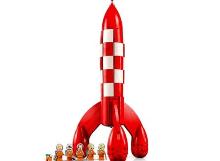 Lego Tintin Moon Rocket