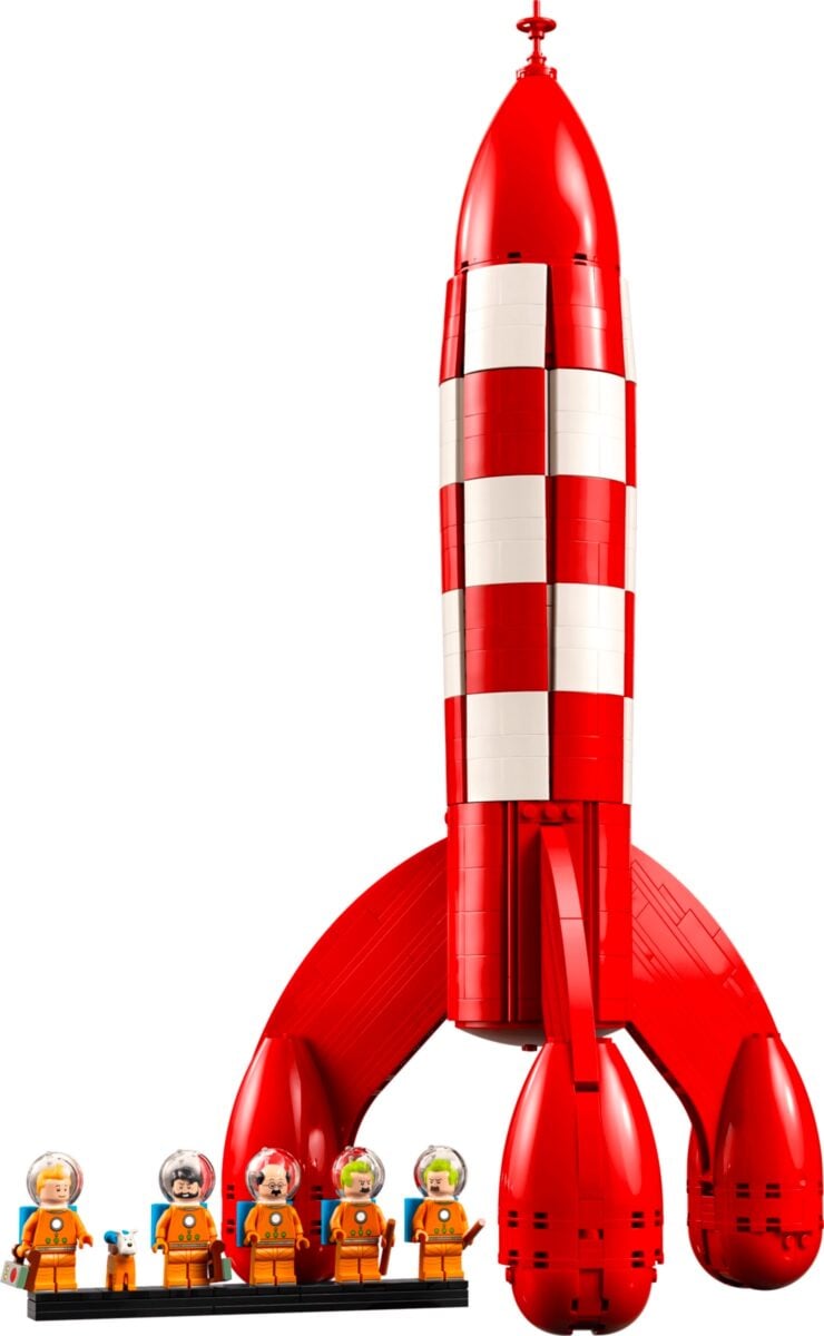 Lego Tintin Moon Rocket 5
