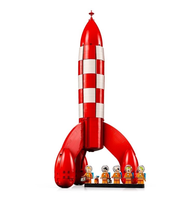 Lego Tintin Moon Rocket 6