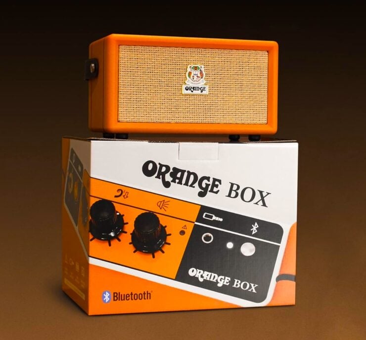 Orange Box Portable Bluetooth Speaker 1