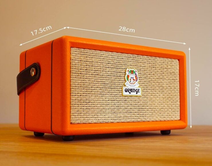 Orange Box Portable Bluetooth Speaker 3