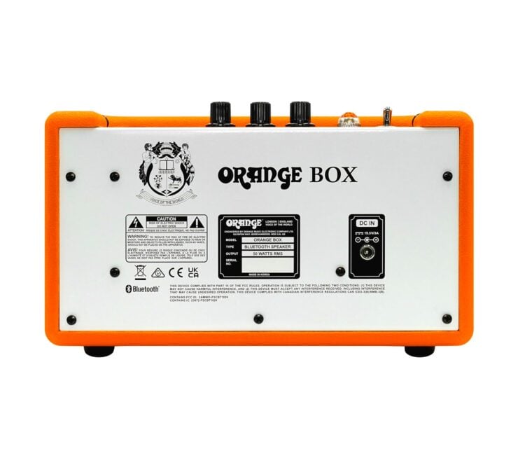 Orange Box Portable Bluetooth Speaker 9