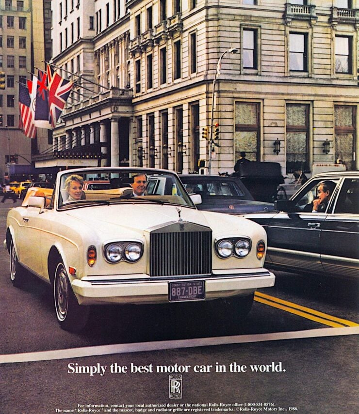 Rolls-Royce Corniche Vintage Ad 3