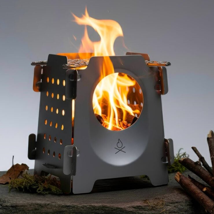 Uberleben Stoker Wood Burning Camping Stove 10