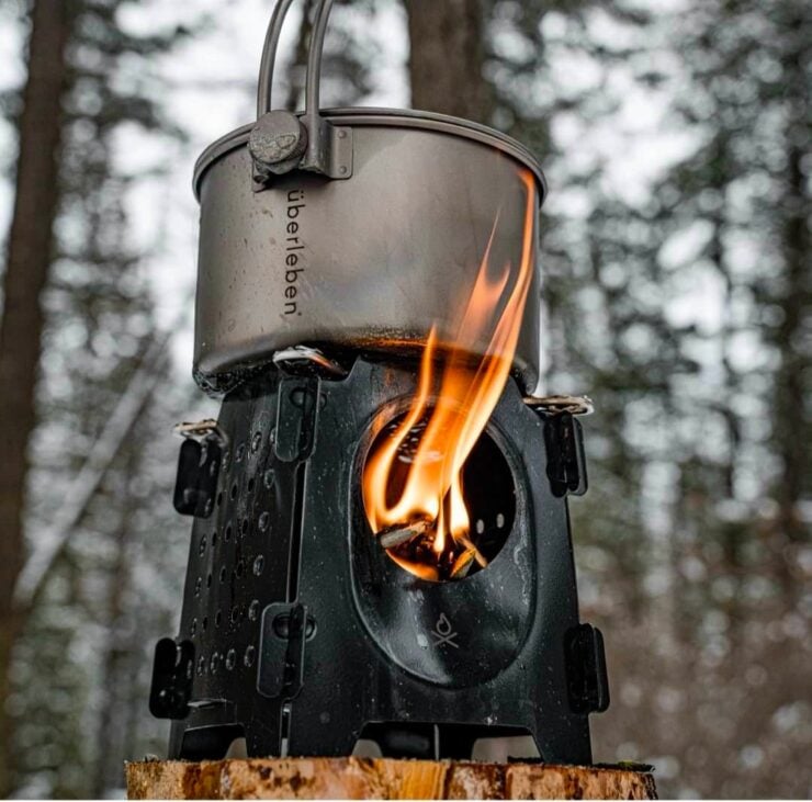 Uberleben Stoker Wood Burning Camping Stove 9