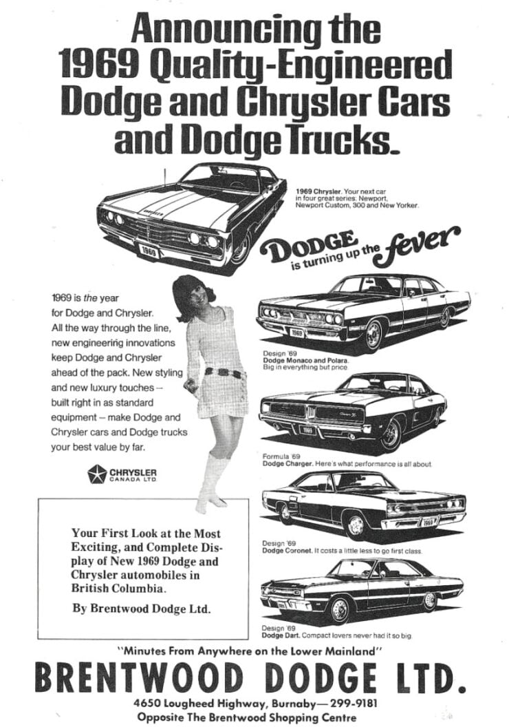 Vintage Dodge Ad
