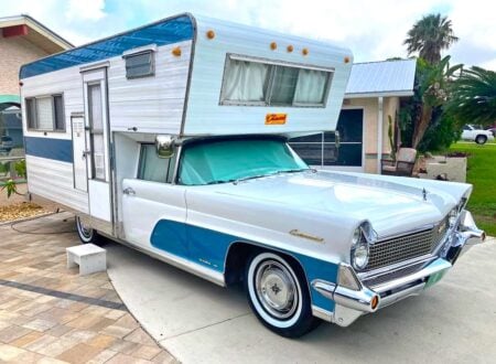 1959 Lincoln Continental Camper