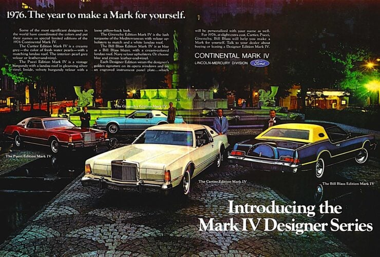 1976 Lincoln Continental Mark IV Designer Series