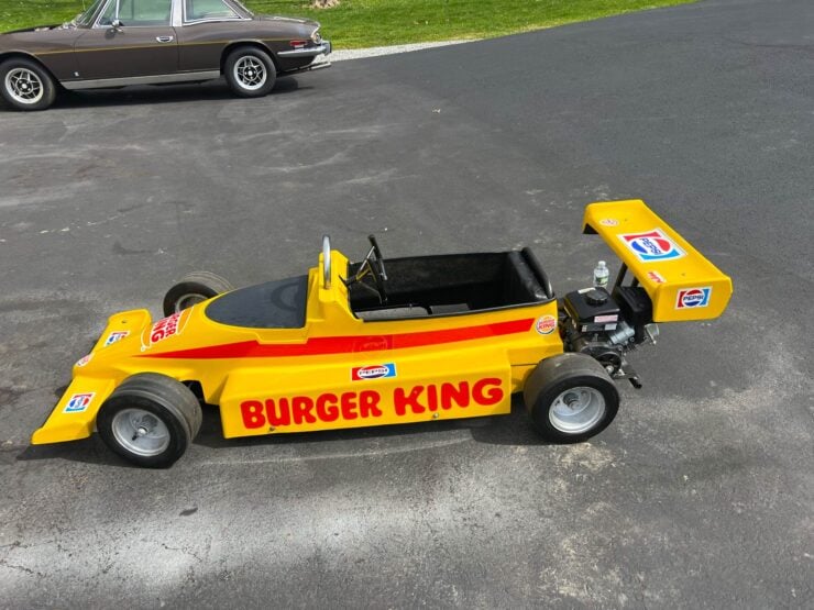 Burger King-branded Indy Car go-kart 4
