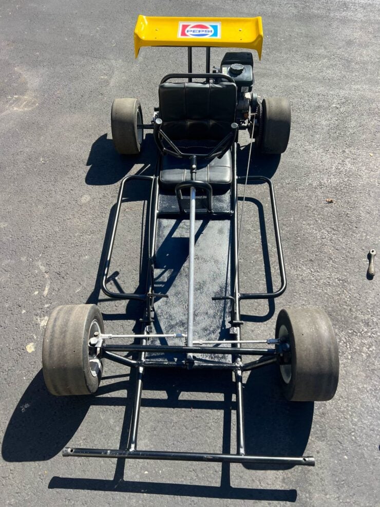 Burger King-branded Indy Car go-kart 6