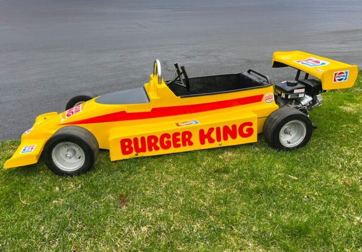 Burger King-branded Indy Car go-kart 7