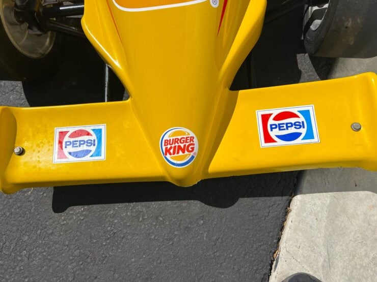 Burger King-branded Indy Car go-kart 9
