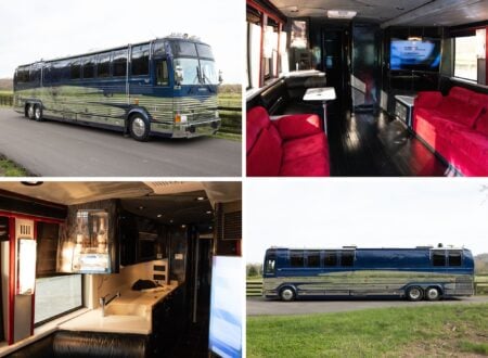 Charlie Sheen Prevost Marathon XL Bus