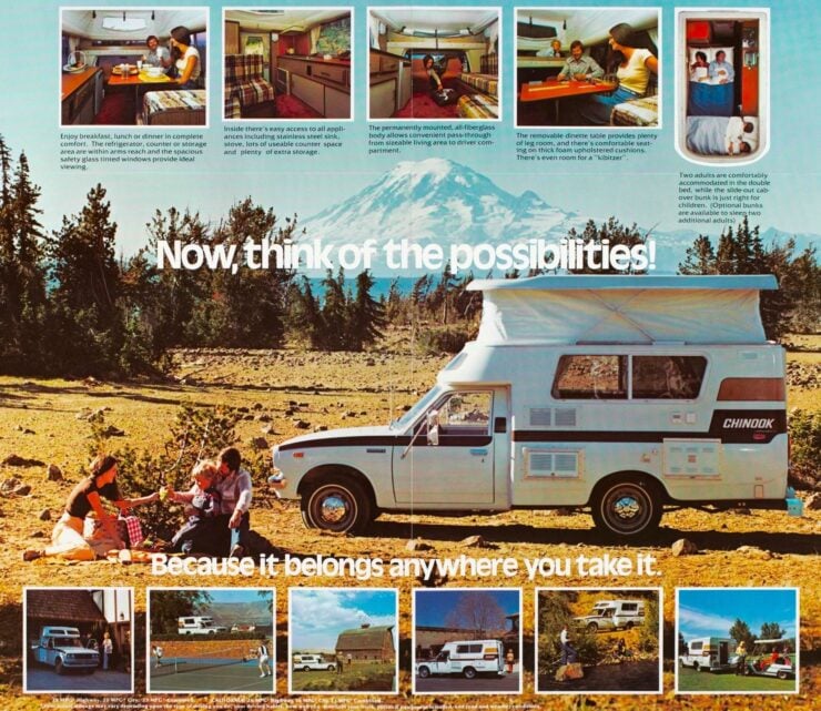 Chinook Camper Vintage Ad 1