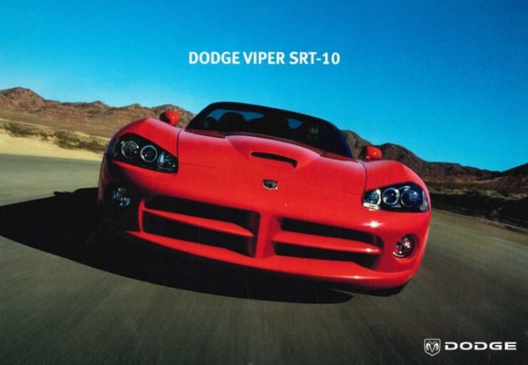 Dodge Viper SRT-10 Magazine Ad