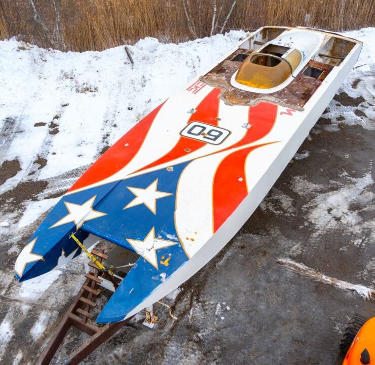 Don Johnson Offshore Catamaran Team USA Project Boat 1