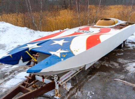 Don Johnson Offshore Catamaran Team USA Project Boat