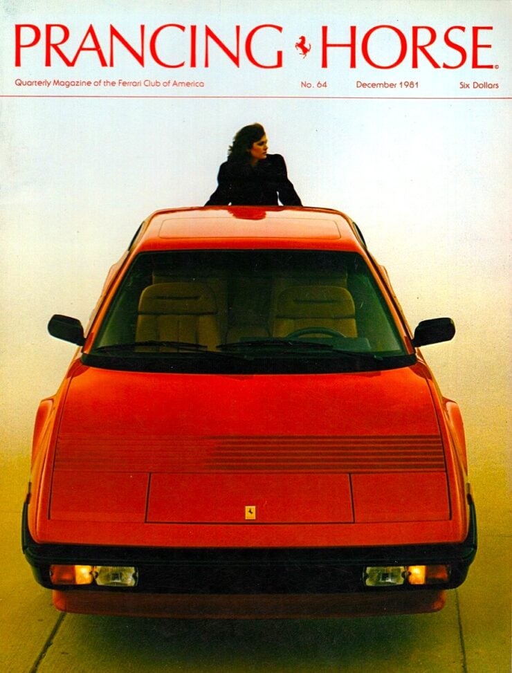 Ferrari Mondial Vintage Ad