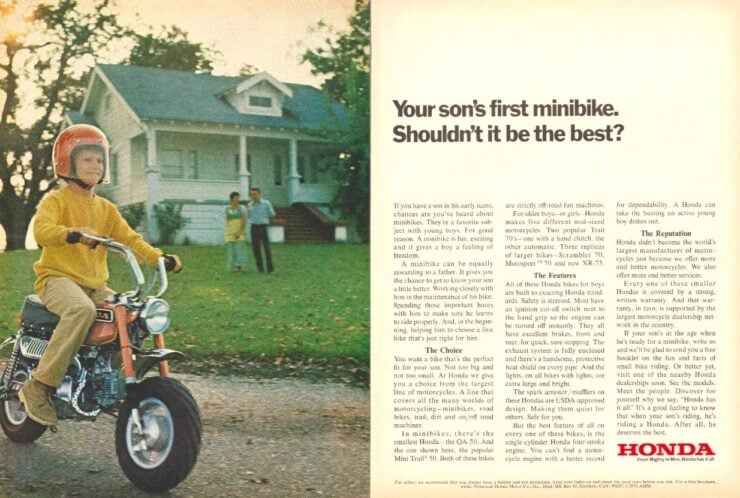 Honda Z50R Minibike 1