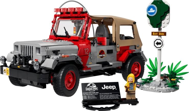 Lego Jurassic Park Jeep Wrangler 2