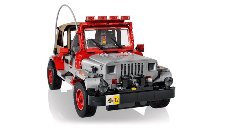 Lego Jurassic Park Jeep Wrangler 3